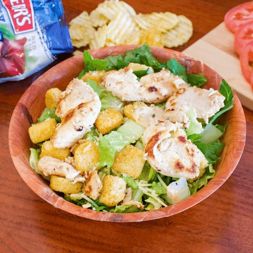 Chicken Caesar Salad.