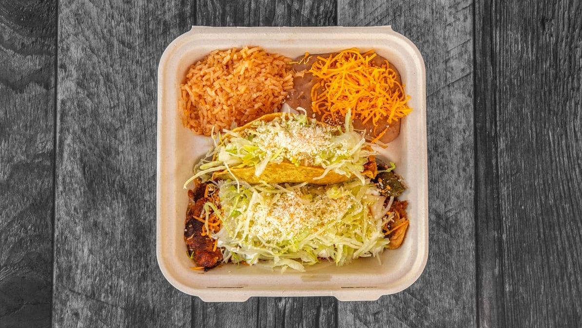 SPECIAL 15. CHILE RELLENO, BEEF TACO.