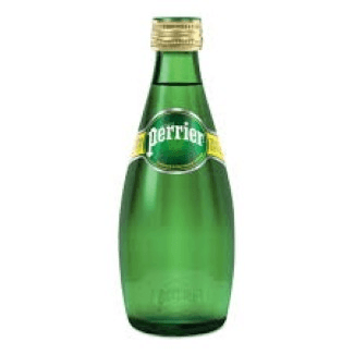 Perrier Mineral Water.