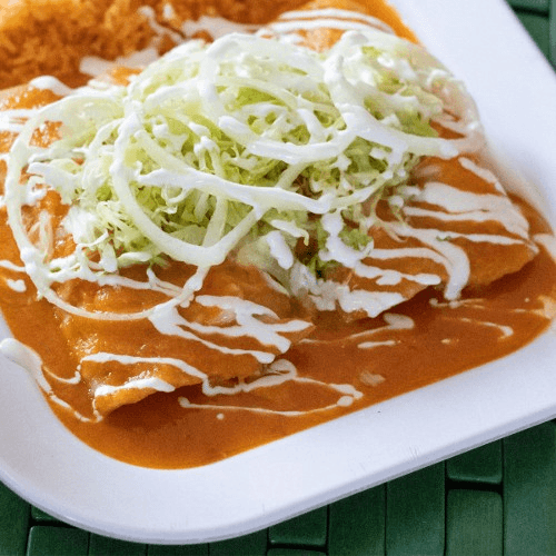 Enchiladas Rojas