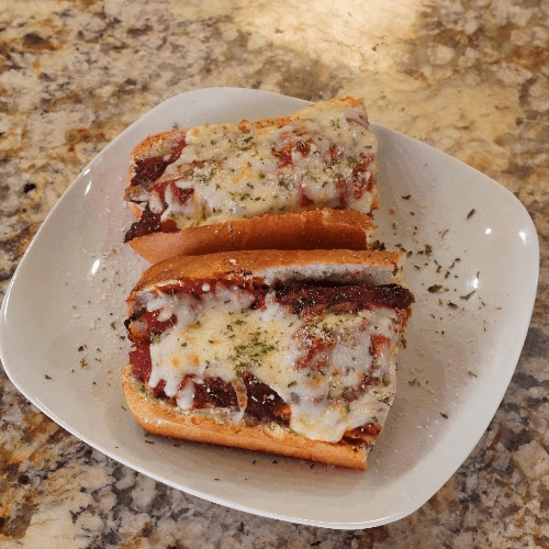 Eggplant Parmesan Sub.