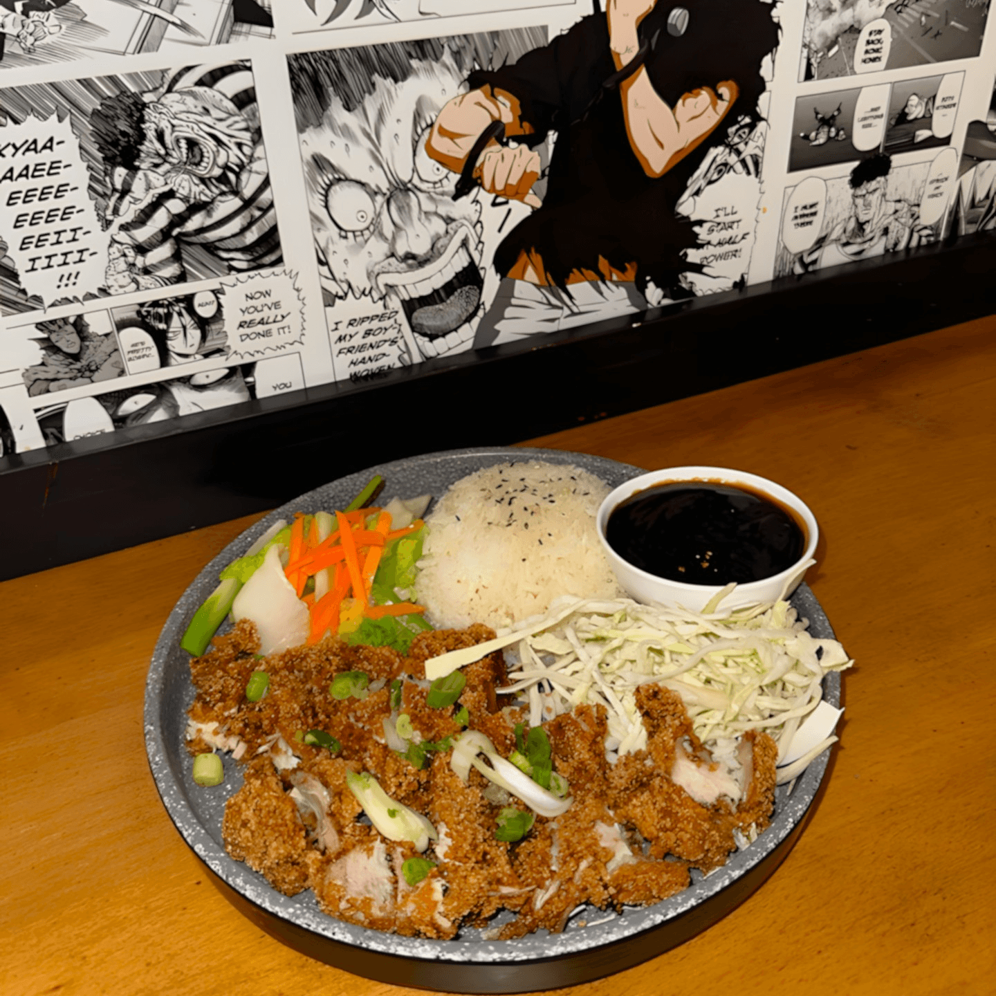 A Menu Straight Out of an Anime