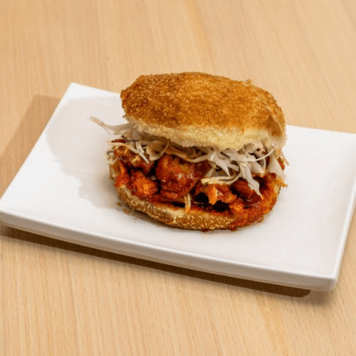 Spicy Gochujang Chicken Croquette.