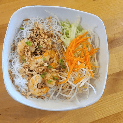 Charbroiled Shrimps Vermicelli | Bún Tôm Nướng.