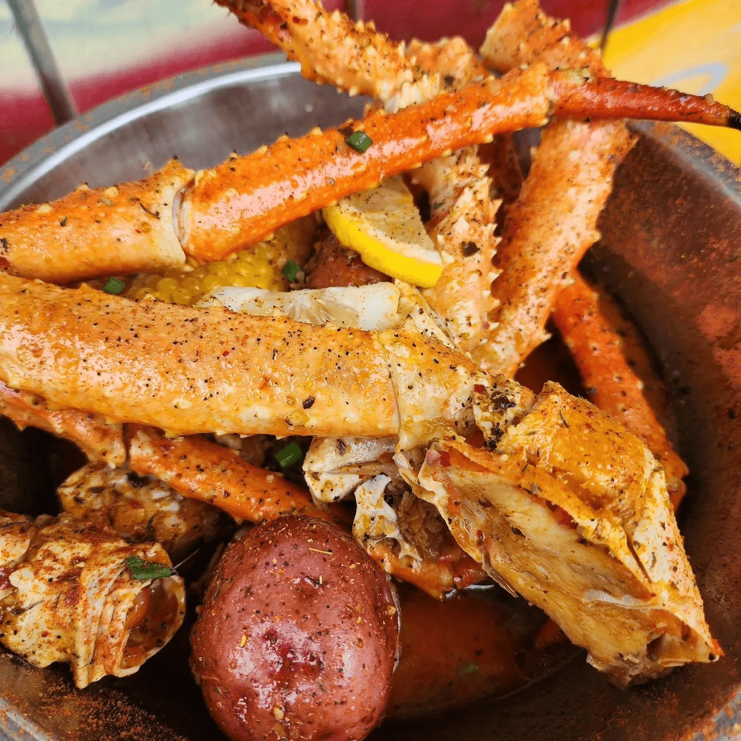 Alaskan King Crab Royalty!