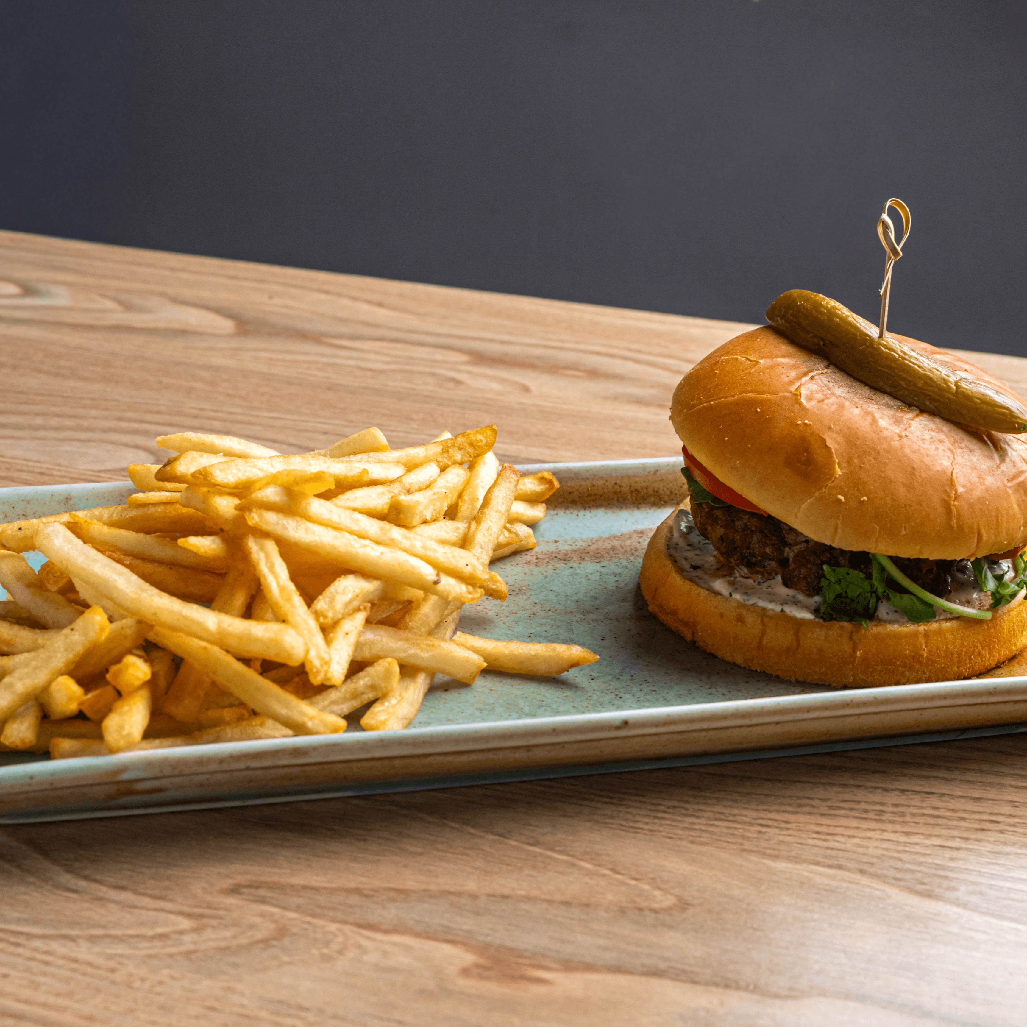 The Parthenon Burger.