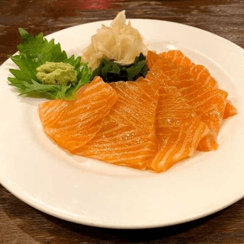 Bakka Salmon Sashimi　鮭刺身