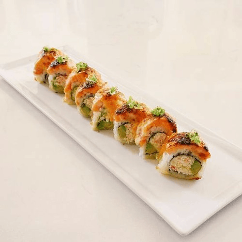 Baked Salmon Roll