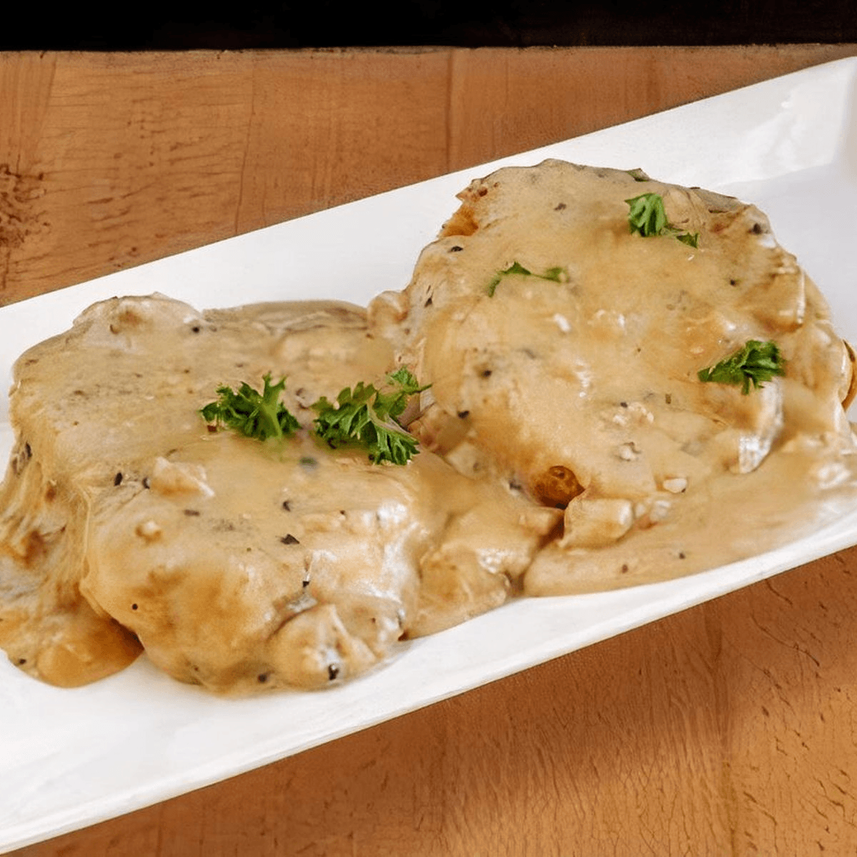 Grandma Mary's Biscuits N' Gravy.