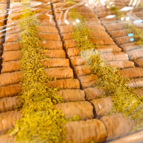 Baklava (20 rolls- serve 10)