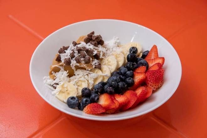 PEANUT BUTTER ACAI BOWL.