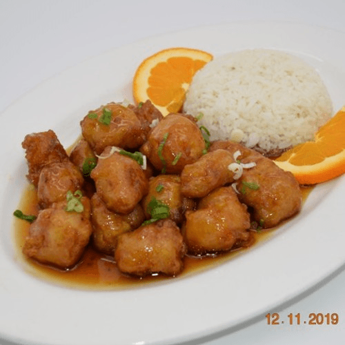 Orange Chicken.
