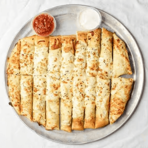 Home Slice's Cheese Bread.