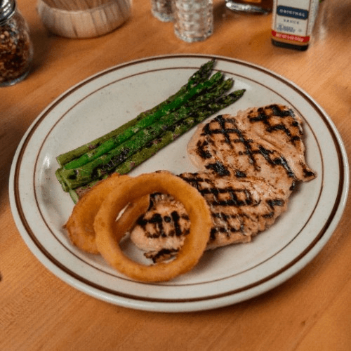 Marinated Charbroiled Chicken.