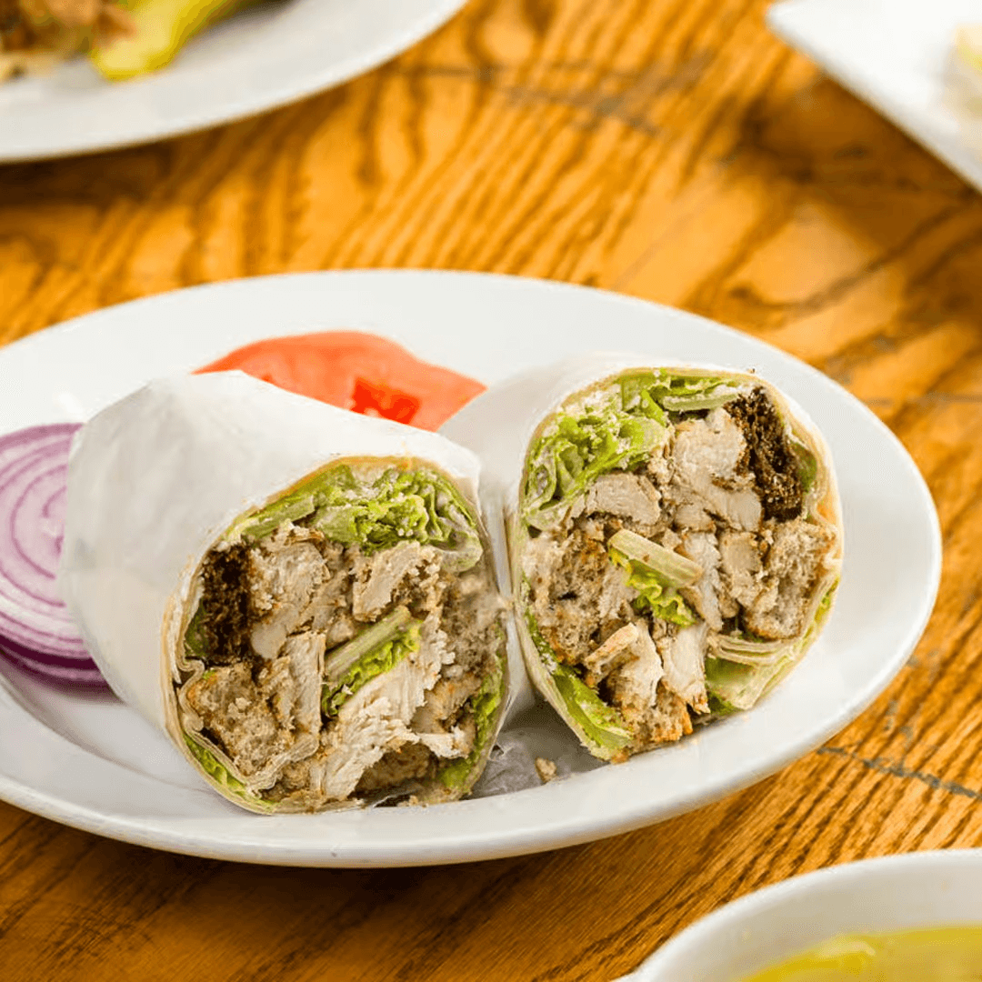 Chicken Caesar Wrap.