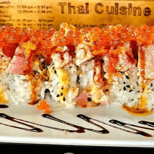 King Salmon Roll (Cooked).