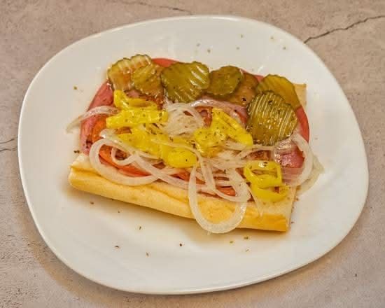 Regular Hoagie Sandwich.