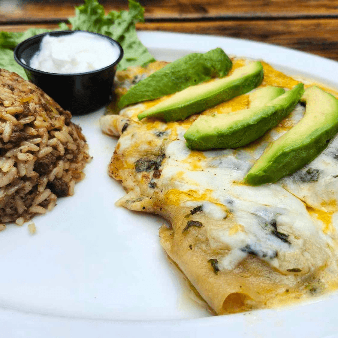 Enchiladas of the Sea.