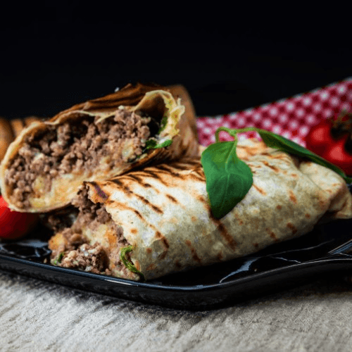 Carne Asada Burrito.