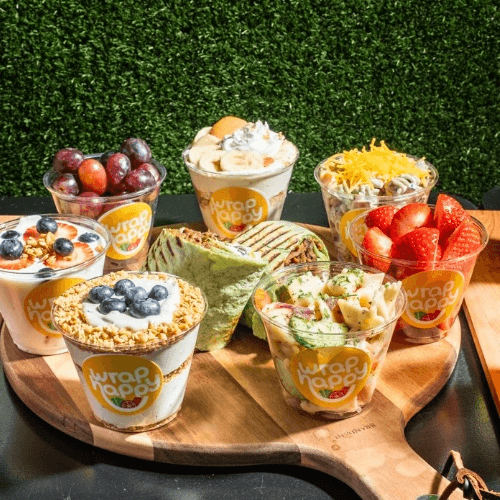 Assorted Premium Deli Wrap Tray.