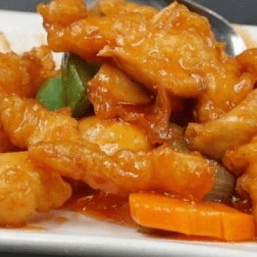 Sweet N Sour Chicken.