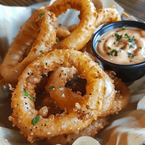 Beer Battered Onion Rings