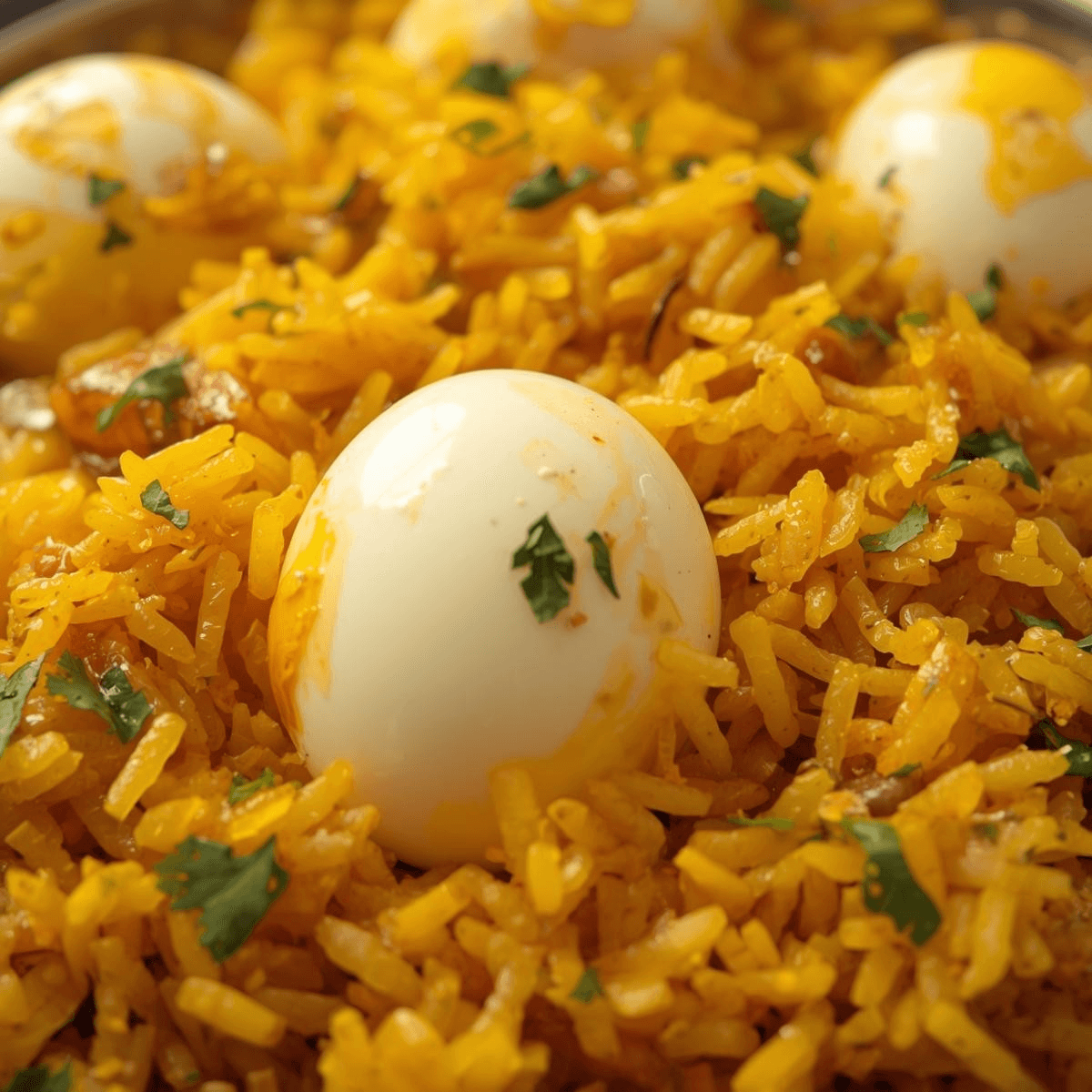 Egg Biryani.