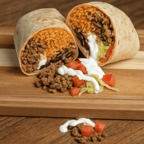 Carne Picada Burrito.
