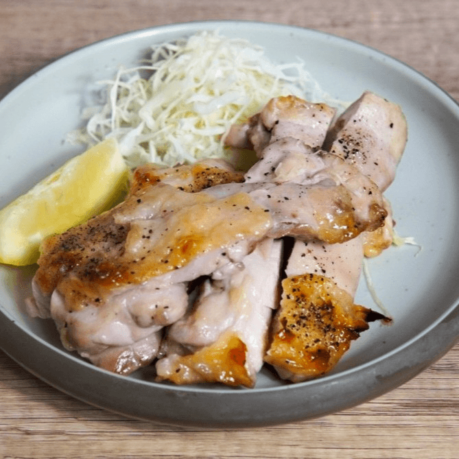 Grilled Organic Jidori Chicken 地鳥のグリル焼き.