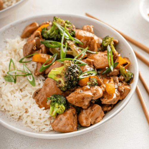 Chicken with Broccoli (Lunch).