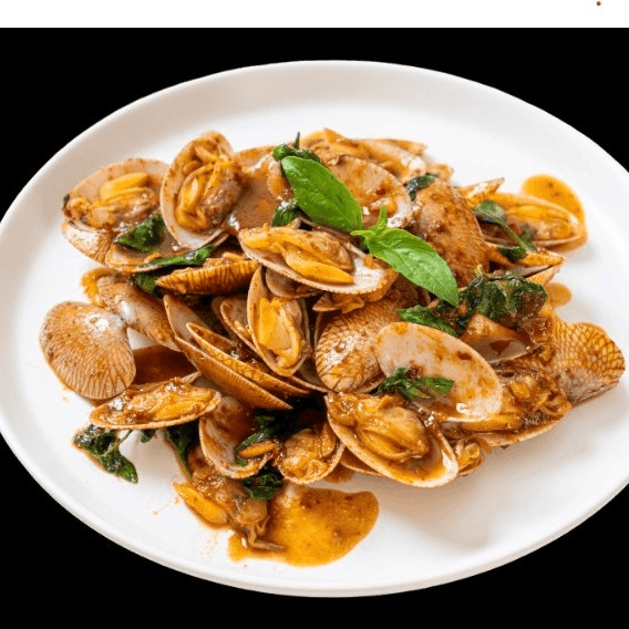 Clams Possilipo Tray.