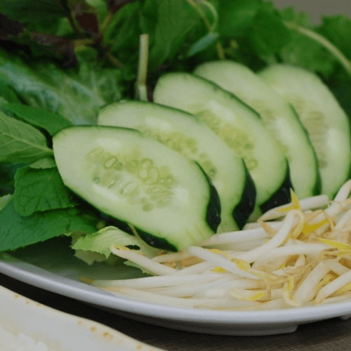 Plate of Vegetables (For Eggrolls).