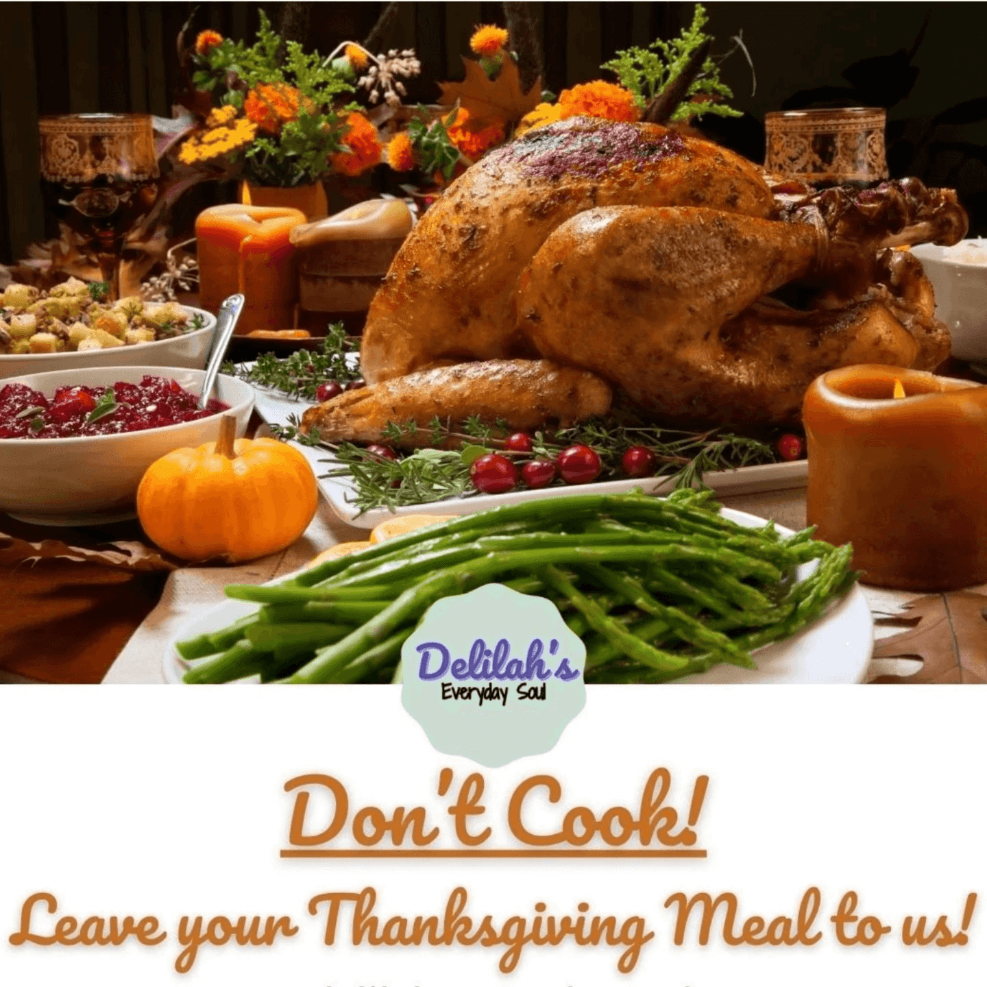 Catering – Place Your Orders Now!