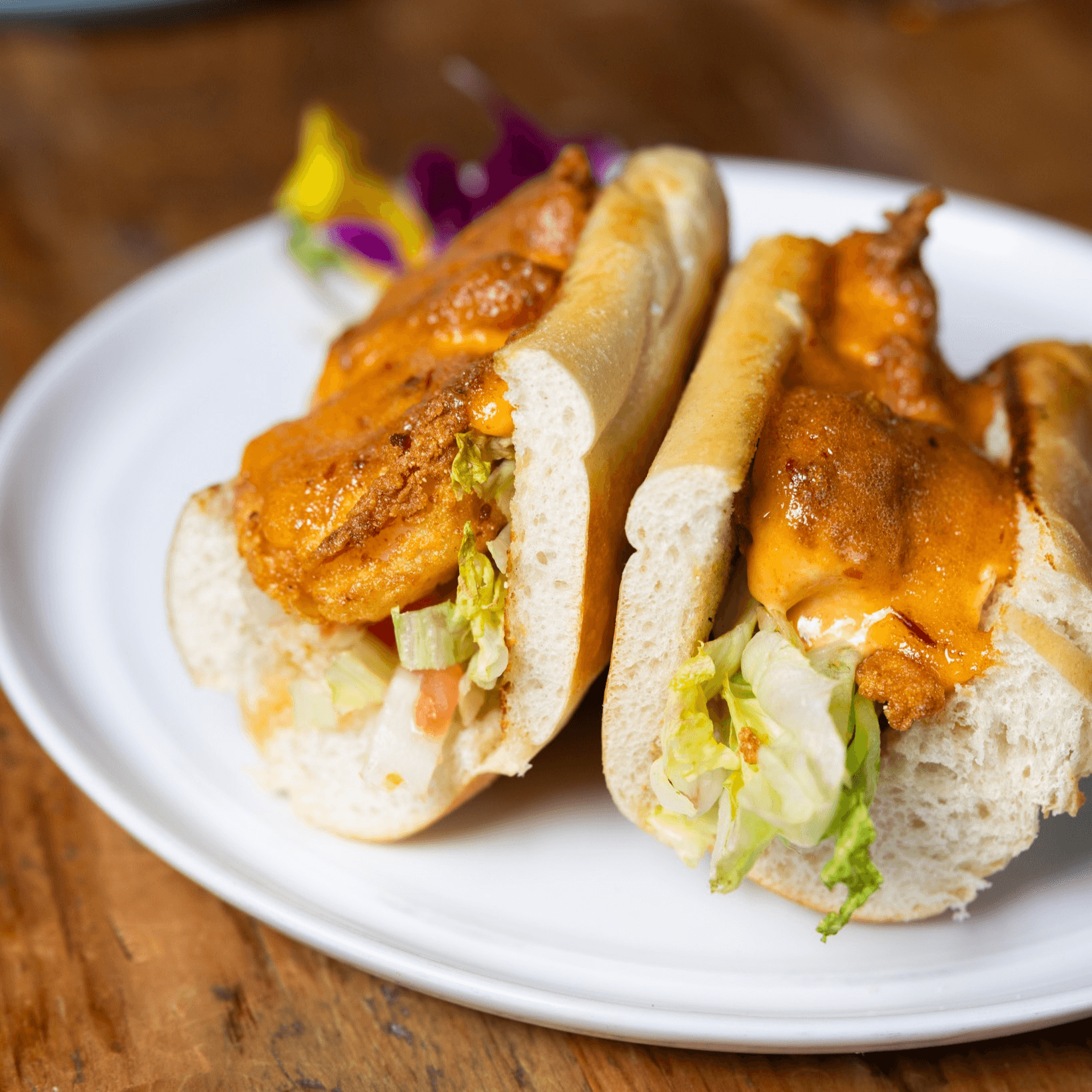 Shrimp Po' Boy.
