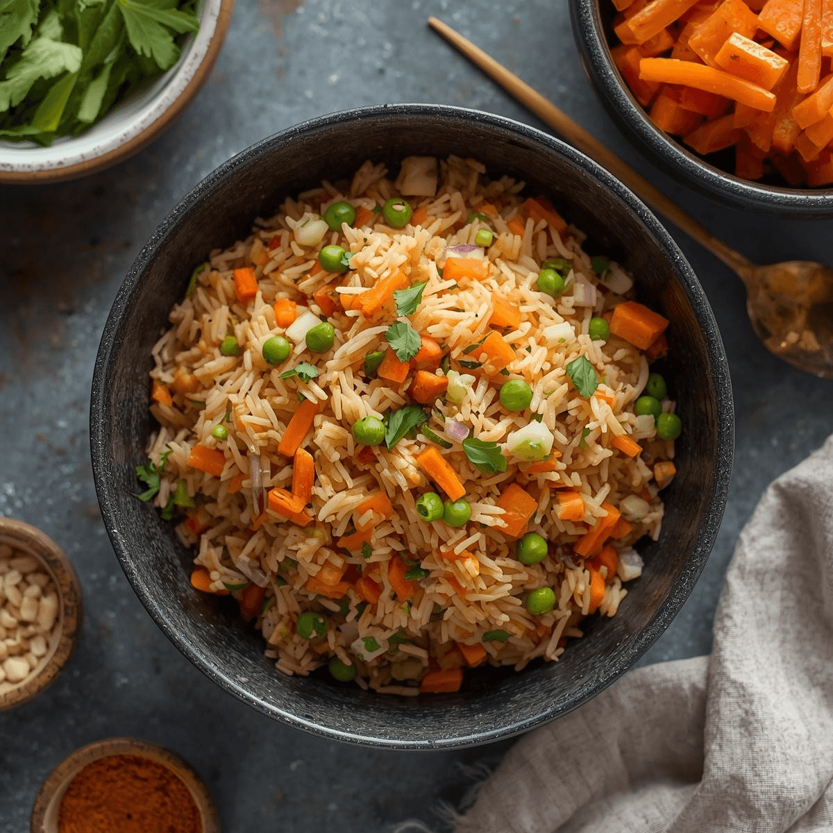 Veg Fried Rice.