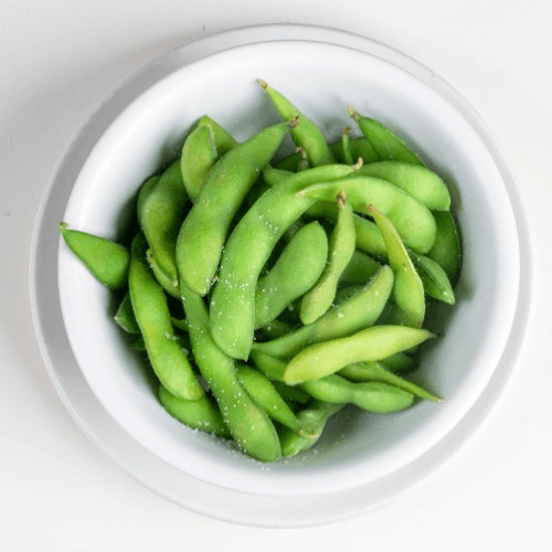 16. Steamed Edamame.