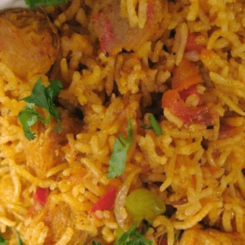 Veg. Biryani.