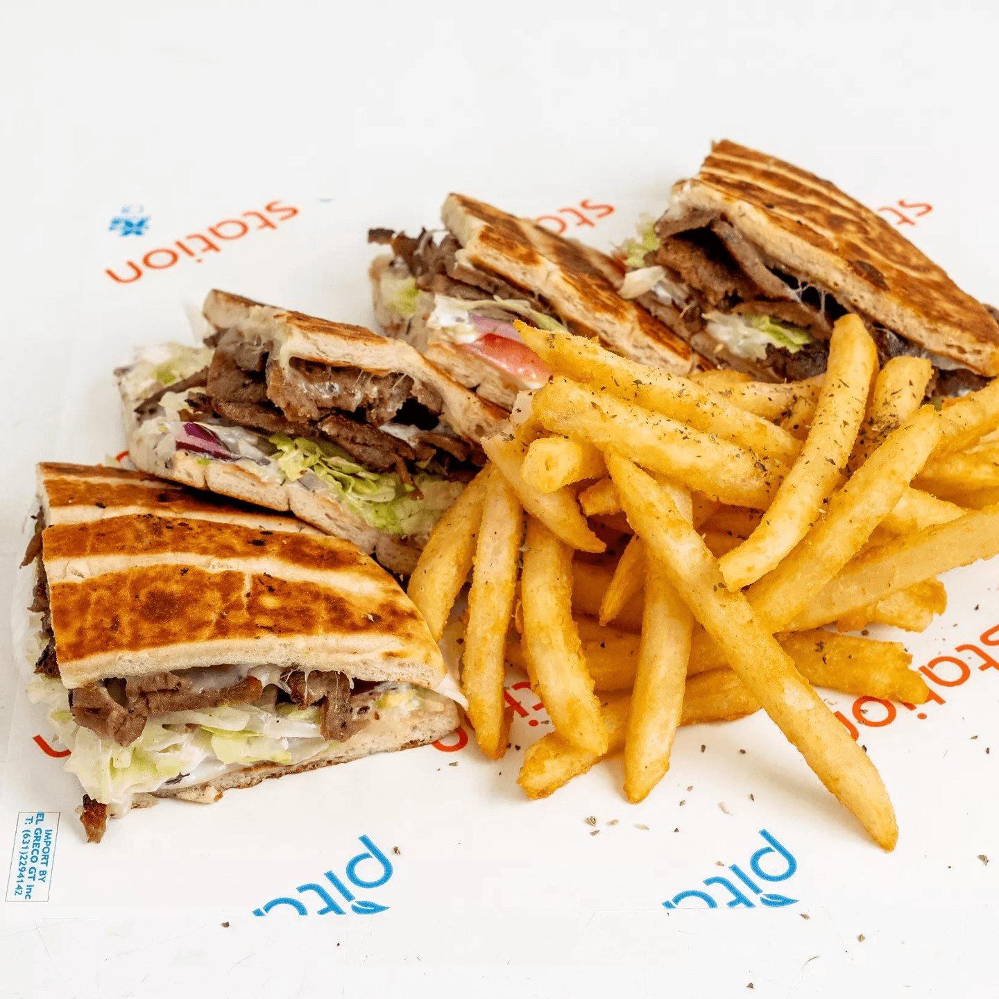 Golden Fries with a Mediterranean Twist!