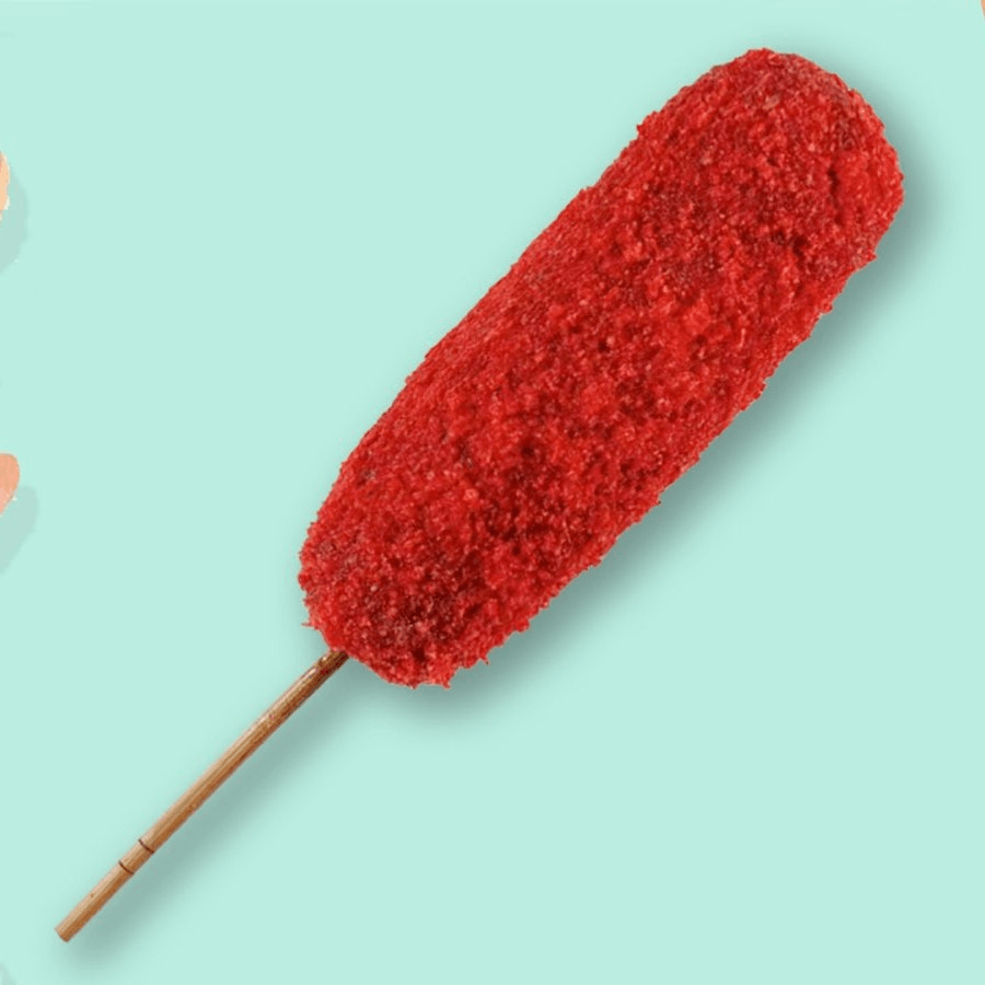 Hot Cheetos Korean Corn Dog.