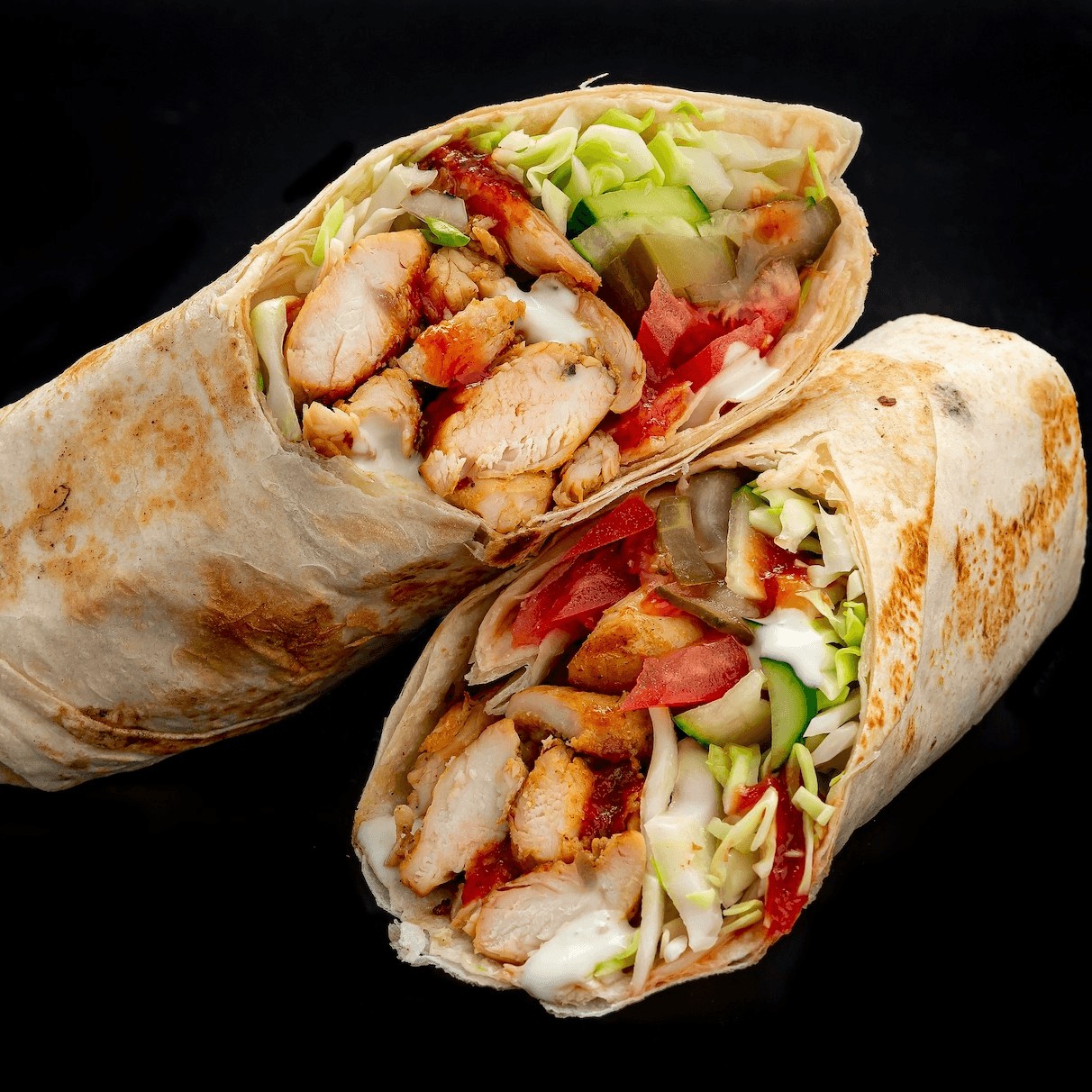 Chicken Healthy Wrap.