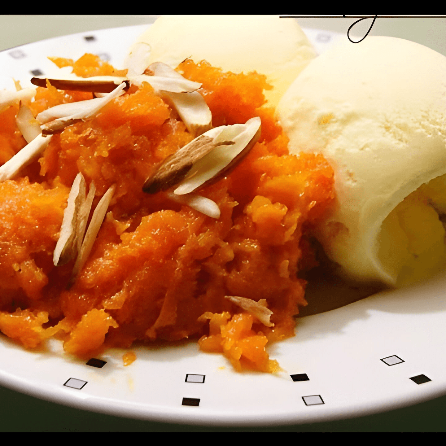 Carrot halwa.