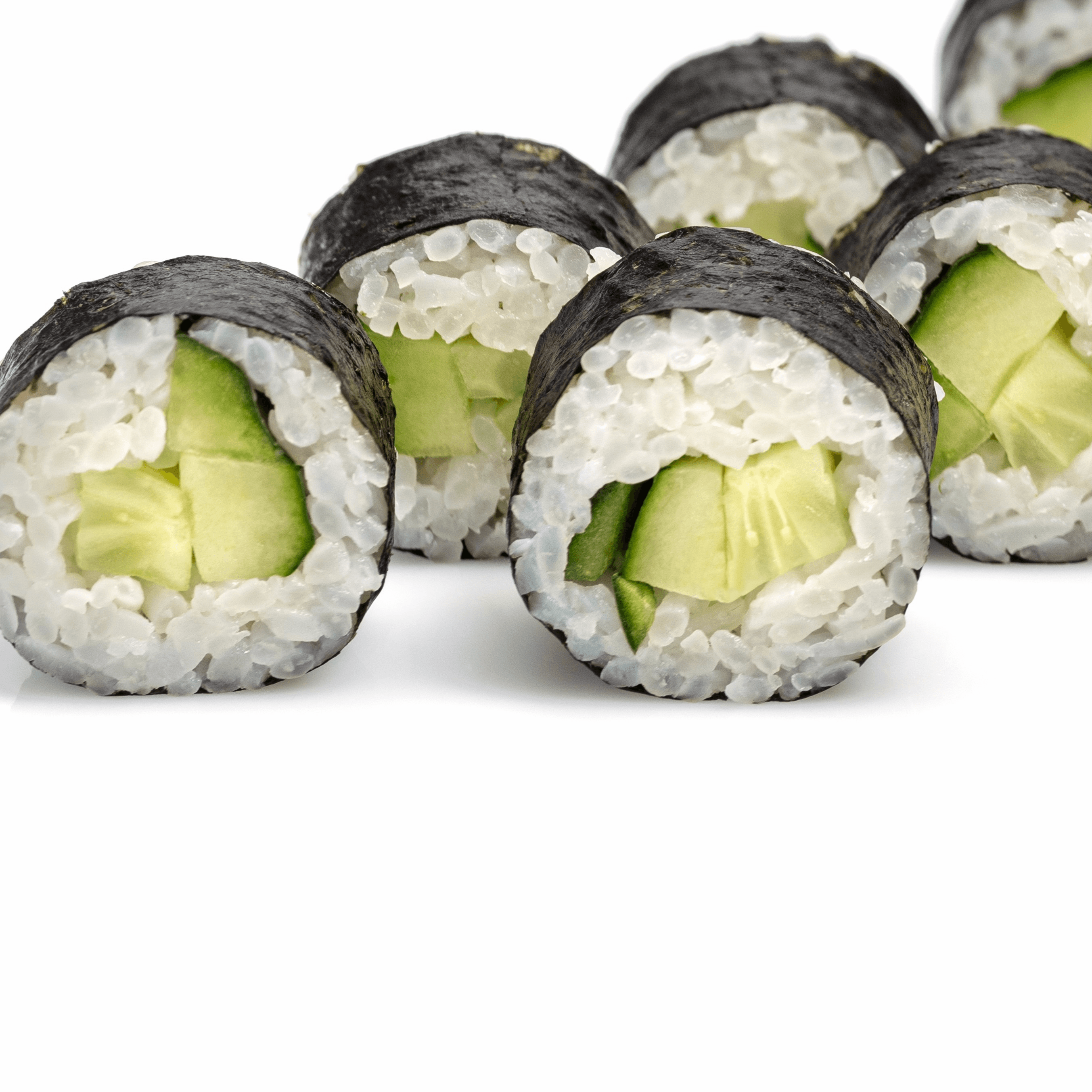 Avocado & Cucumber Roll.