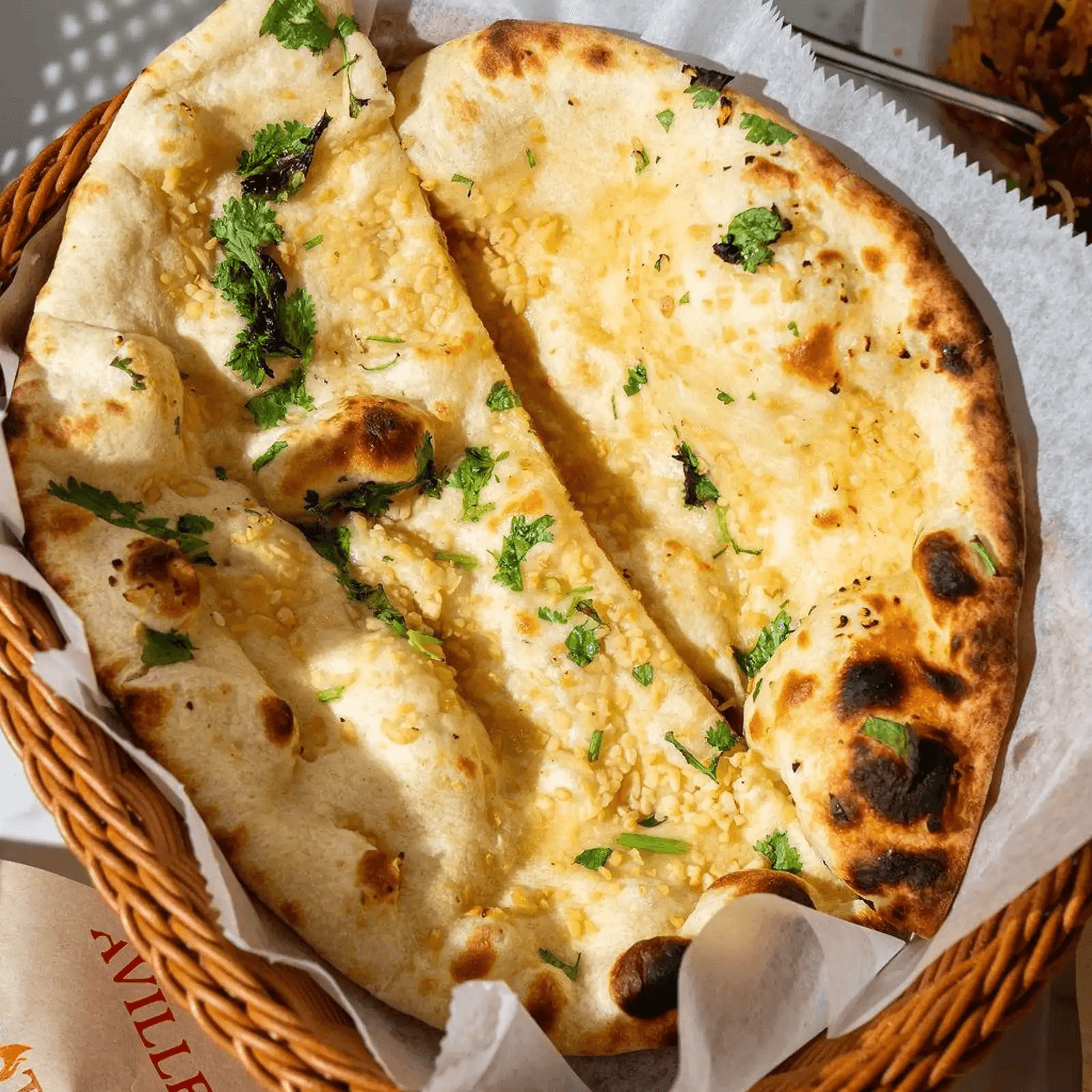 Garlic Naan.