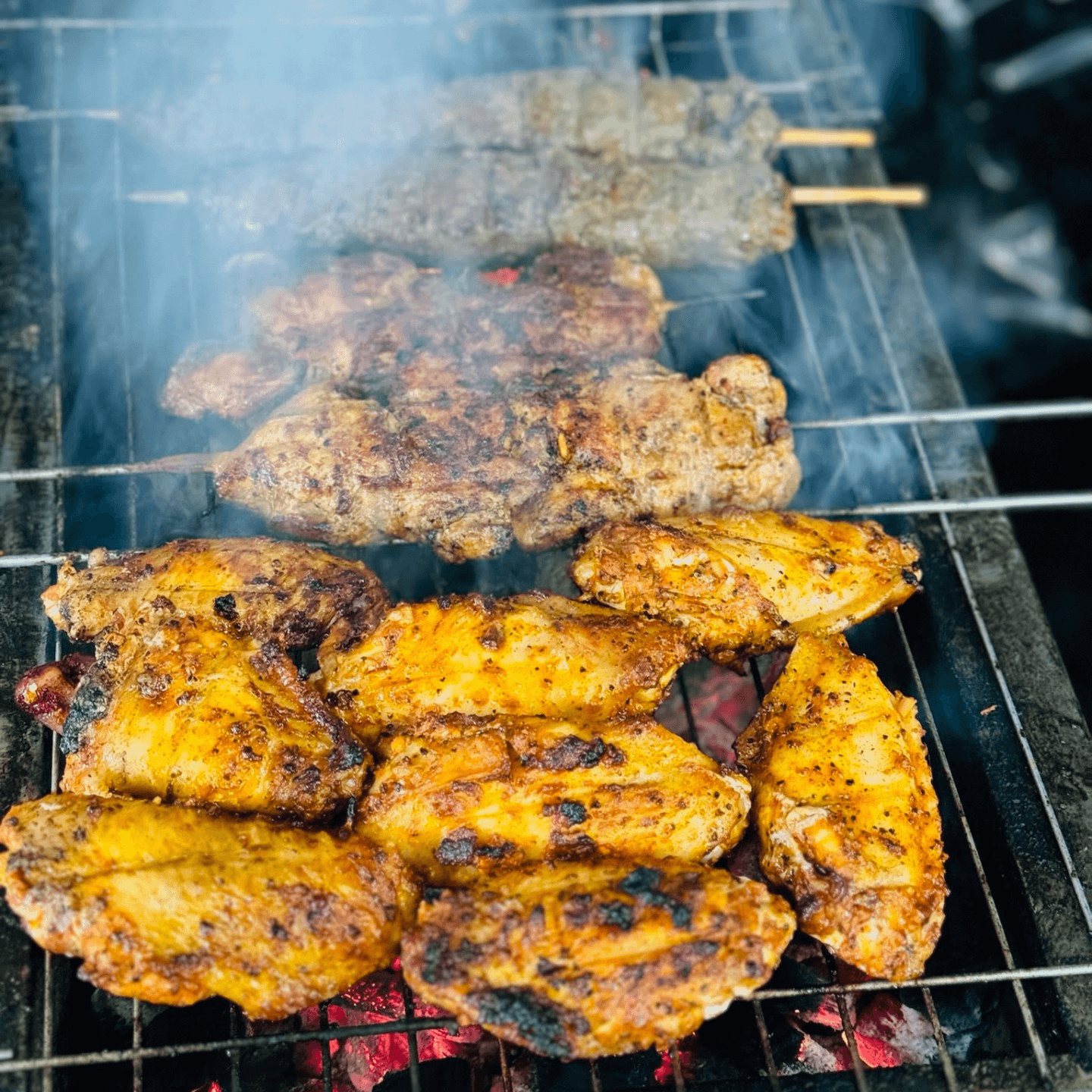 Charcoal-Grilled, Full of Flavor