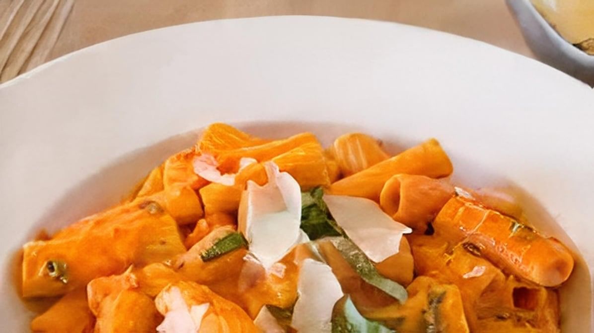 Rigatoni alla vodka.