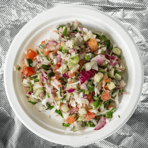 Israeli Salad w/ Dressing