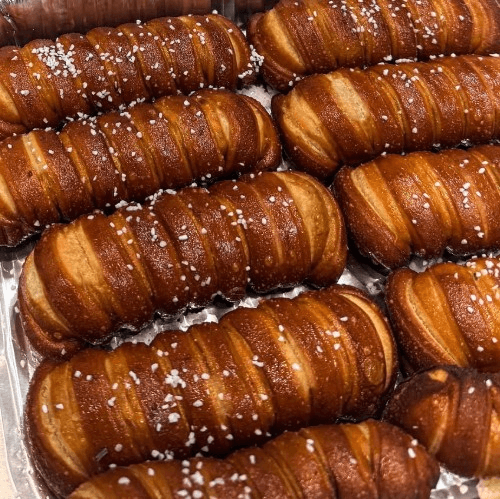 Bavarian Pretzels.