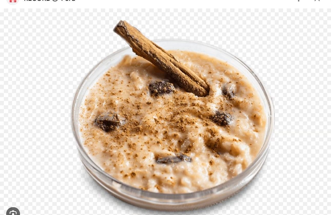 Arroz con leche.