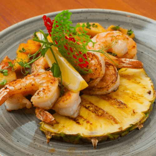 Pineapple Shrimp.