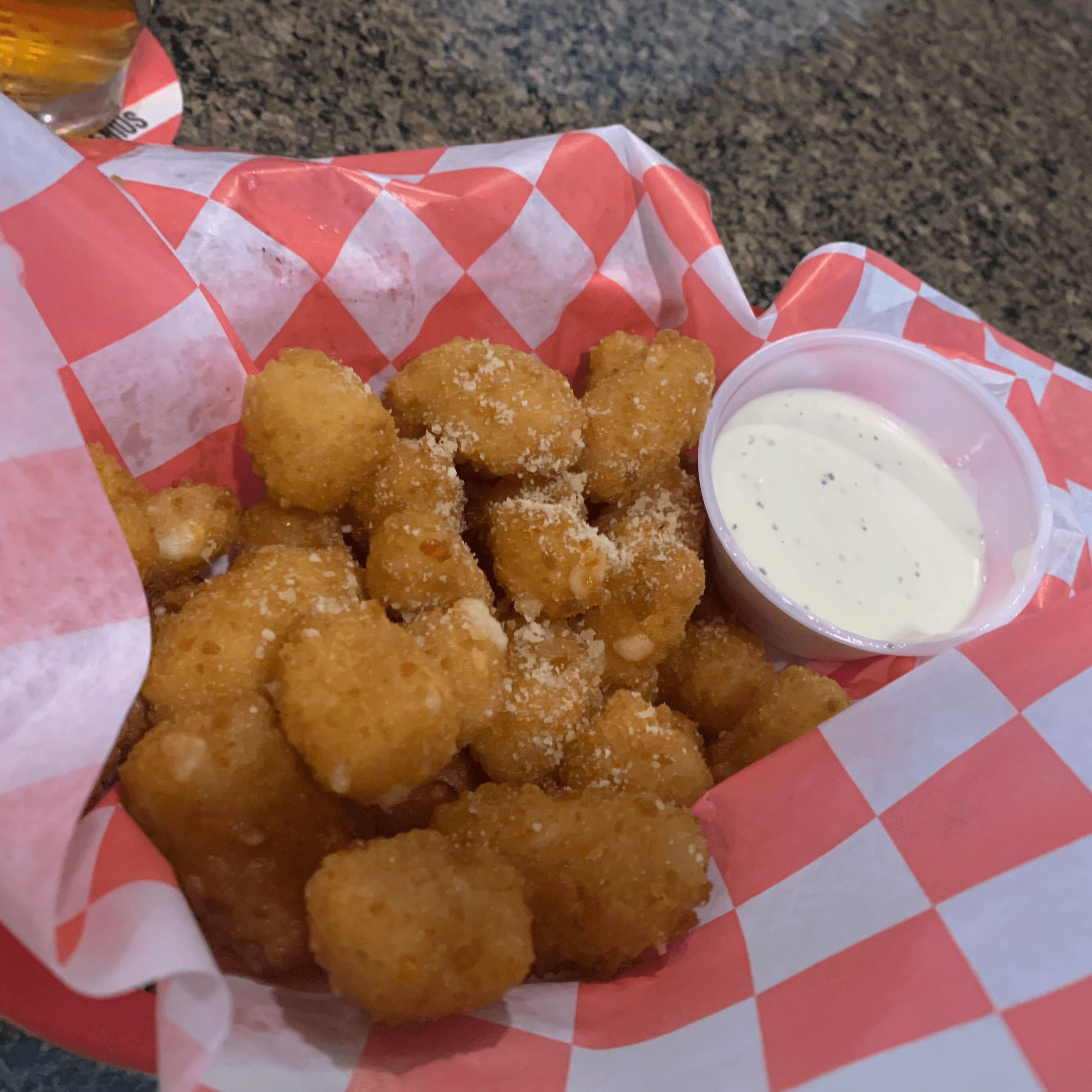 Cheese Curds.